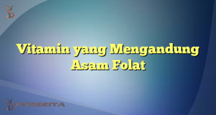 Vitamin yang Mengandung Asam Folat